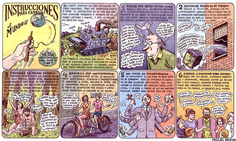 Instrucciones para cambiar el mundo